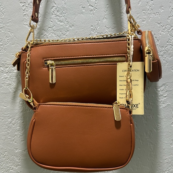 YALUXE PU LEATHER CROSSBODY PURSE - Picture 3 of 6